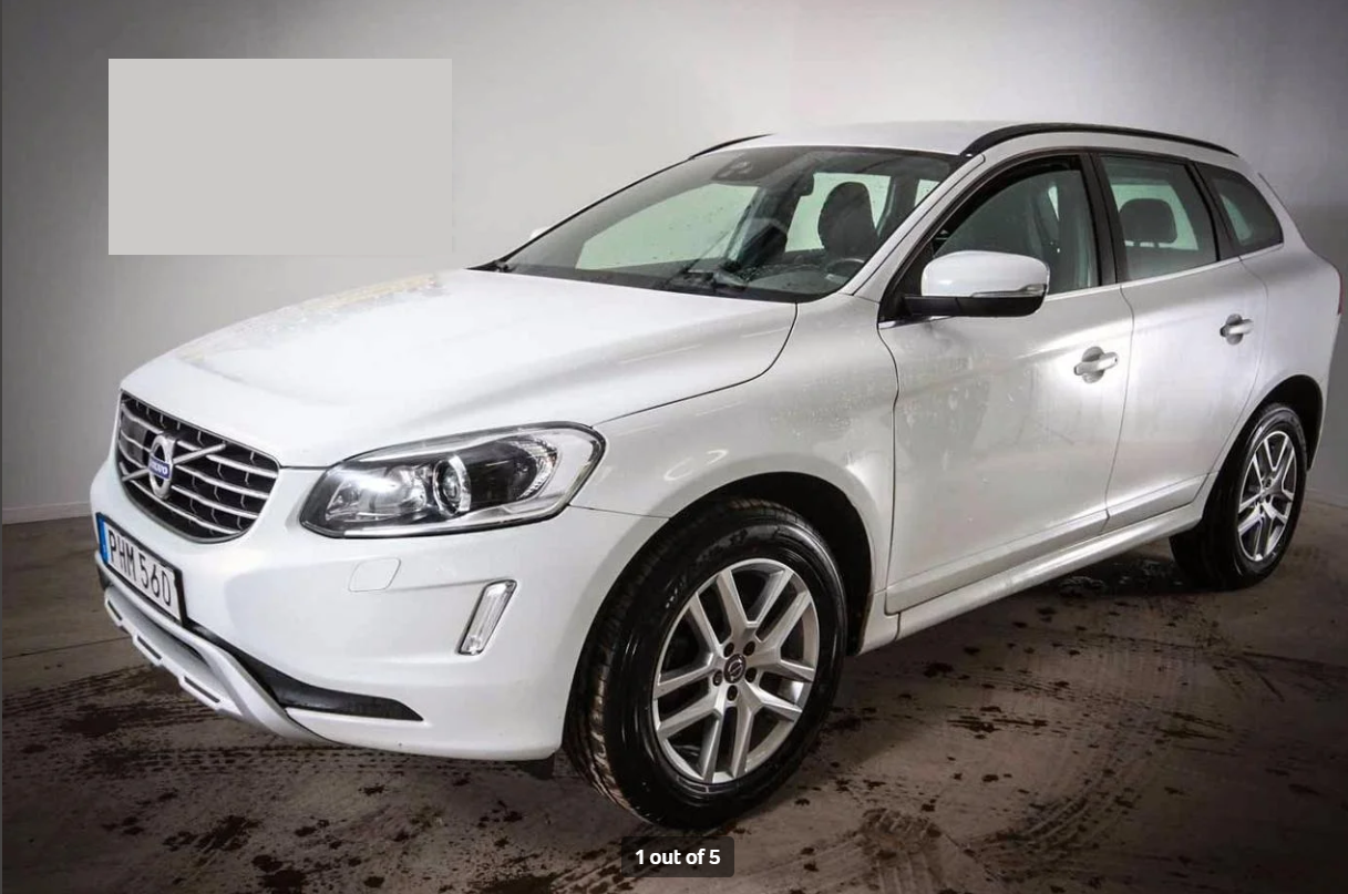 lhd VOLVO XC 60 (01/03/2017) - 